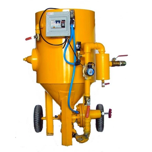 wet sand blasting machine