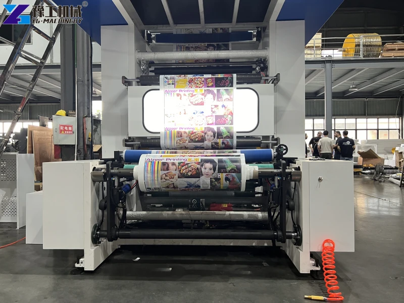central impression flexo press